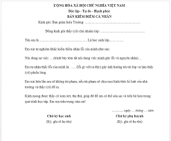 Cách viết bản kiểm điểm học sinh khi bị thu điện thoại