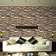 3d Brick Stone Wall Paper Brown Stone Wallpaper Removable Brick Wallpaper Red Brick Wallpaper