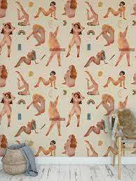 Nude Wallpaper - Etsy