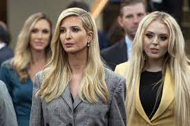 Tiffany's paternal grandfather was frederick christ trump (the son of friedrich/friederich/frederick trump and elizabeth/elisabeth christ). America S Low Key Social Distancers Trump S Family Politico