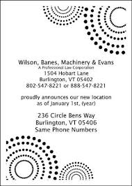 Company Business Moving Announcement Wording Samples Business Invitation Corporate Invitation Moving Announcements
