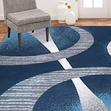 Grey and light blue area rug. Amazon Com Gray Blue Rug