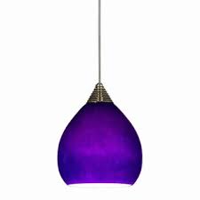 Vintage ceiling light grey glass chandelier pendant edison lights lamp. Purple Shade Pendant Lighting You Ll Love In 2021 Wayfair