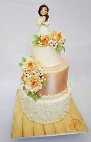 Cake First Communion By Sabrina Di Clemente Cake First Communion Cakes Communion Cakes