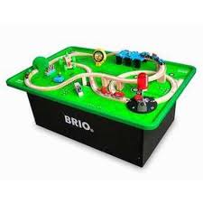 These tables give your child the space to set up the tracks, bridges, trains. Brio Train Table Set Kinderspell