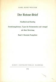 Maybe you would like to learn more about one of these? Wolter Karl Kurt Der Retour Brief Der Retourbrief In Frankreich Ebay