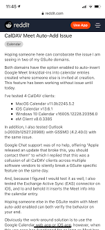 Creating A New Google Calendar Meeting In Ical Does Not Add Google Meet Link Anymore Calendar Community