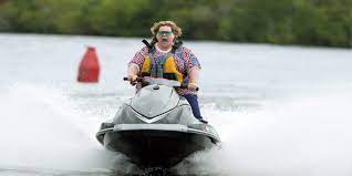 Watch Melissa Mccarthy Talks Trash From Her Jet Ski And Showboats