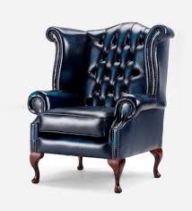 Leather Wingback Armchair Wing Chair Comfy Leather Chair Leather Furniture