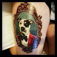 Maybe you would like to learn more about one of these? May As Well Get With The Program Rocky By Tini At Hello Sailor Blackpool Uk Imgur Tattoos For Dog Lovers Dog Portrait Tattoo Dog Tattoos