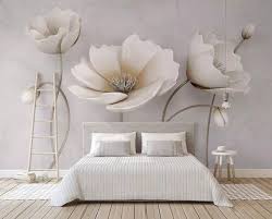 Free desktop wallpaper wallpaper downloads wallpapers floral artwork floral photography beautiful gardens pink luxury flowers big flowers blooming flowers amazing flowers flowers in hair lotus flowers lotus flower. 3d Elegant Flower Wallpaper Marble Texture 3d Stereo Big Flower Leaf Tv Background Wall Living Room Mural Wallpaper Wall Murals Home Wallpaper