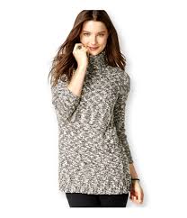 american living womens marled pullover sweater