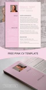 Free Word Resume Template For The Ladies Pretty In Pink Freesumes Resume Template Downloadable Resume Template Resume Template Free