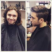 Before And After Men S Haircut By Gabby N At Avante On Main Street Salon Exton Pa
