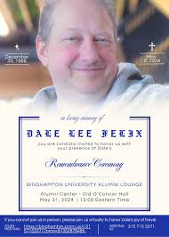 Remembrance Ceremony for Dale Felix in Norfolk, NY