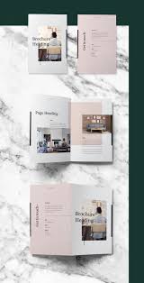 Pastel Brochure Layout Image Adobe Stock Indesign Layout Book Design Layout Indesign Templates