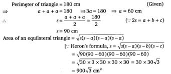 Ncert Solutions For Class 9 Maths Chapter 12 Heron S Formula Ex 12 1 Cbsetuts Com Ncertsolutions Ncertsolutionsclass9maths Ncertso Math Solutions Chapter