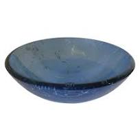 Novatto MARMO Glass Vessel Bathroom Sink