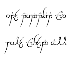 Archive of freely downloadable fonts. Lord Of The Rings Inspired Pumpkin 5 Steps Instructables