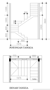 Pembersihan akhir no.v sampai dengan no.xi tidak kami hitung karena cara perhitungannya sama dengan lantai 1. Tips Membuat Tangga Rumah Lebih Aman Dan Efisien Pinhome