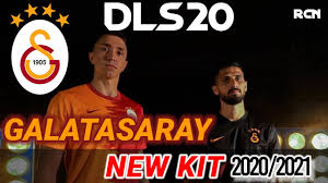 Dream league soccer kit 2021 of galatasaray s.k. Dls 20 Galatasaray New Kit 2020 2021 Youtube