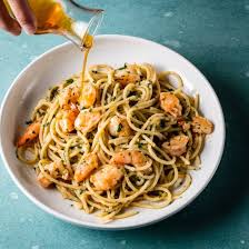 Spaghetti Aglio E Olio With Shrimp Cook S Illustrated In 2020 How To Cook Shrimp Olio Recipe Cooks Illustrated