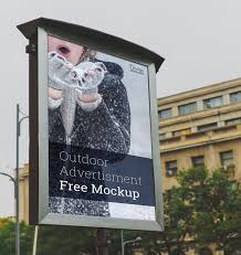 Free Snowy Outdoor Advertising Mockup In Psd Snowy Outdoor Advertising Mockup Outdoor Advertising Outdoor Advertising Billboard Outdoor Advertising Mockup