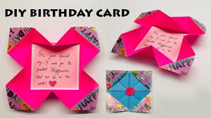 How to make birthday cards? How To Make Easy Birthday Card Card Making Ideas Birthday Card Ideas
