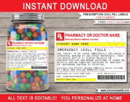 Check spelling or type a new query. Fake Walgreens Prescription Christmas Chill Pill Labels Template Gag Gift