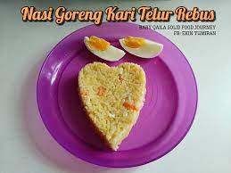 Bismillahirrohmanirrohim telur rebus goreng crispy bahan bahan: Iman Baby Food Resepi Nasi Goreng Kari Telur Rebus Facebook