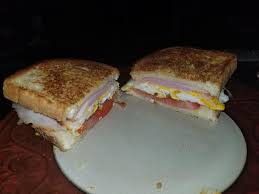 1/2 cup cornichons, sliced lengthwise. Melt Sourdough Ham Egg Tomato Swiss And A Lot Of Butter Grilledcheese