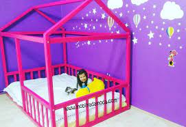 montessori ev yatak 120x190 quarto infantil quarto montessori quarto de menina