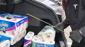 Tesla model y kofferraum von @scmountaindad. Neue Masseinheit Fur Tesla Kofferraume Toilettenpapier Teslamag De