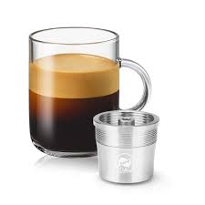 With two settings, allowing you to choose between an espresso and lungo preparations; Reusable Illy Coffee Pods The Green Pods