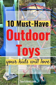 Big selection of outdoor fun toys at low prices and free shipping. 10 Wonderful Outdoor Toys For Toddlers And Older Kids Outdoor Toys For Toddlers Outdoor Toys For Kids Outdoor Toys