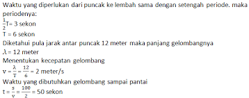 Apr 29, 2021 · kecepatan dan percepatan gelombang berjalan. Rangkuman Contoh Soal Gelombang Pembahasan Jawaban
