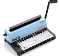 Cinch Binding Machine 10-Hole Spiral Binding Machine With 16 Color Coils -  A4 A5 B5 Paper Binder 10 Hole Punch Binder