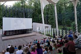 summer cinema at fili park cinema architecture outdoor cinema cinema