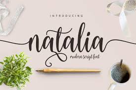 Winter calligraphy is a stunning new handwritten font by misti's fonts. Natalia Script 10776 Handwritten Font Bundles