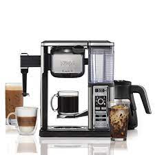 Pod free single serve and carafe coffee system. Ninja Coffee Bar Glass Carafe Coffee System Cf091