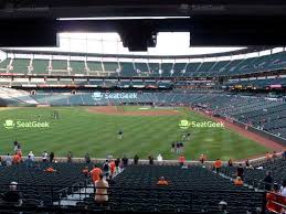Oriole Park At Camden Yards Seating Chart Seatgeek