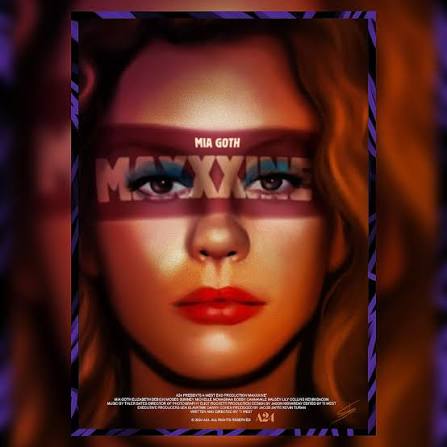 MAXXXINE 🔪 So this is something that has been on the pipeline for a while  now. I had this idea of doing an illustration of Maxine with the purple  makeup since I