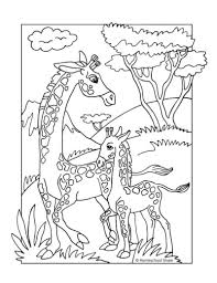 39+ african animals coloring pages for printing and coloring. African Animals Coloring Pages Homeschool Share