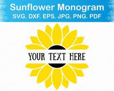 Free Free Sunflower Svg Pinterest SVG PNG EPS DXF File