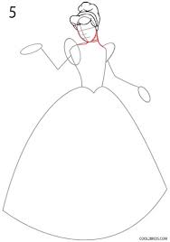 How to draw a princess for kids easy and step by step. How To Draw Cinderella Step By Step Pictures