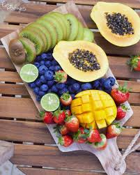 Thanks Eatwithfingers For This Awesome Fruits Plate Fruit Are Important Sources Of Many Nutrients Including Potass Healthy Fruits Vegan Blogs Food Pictures