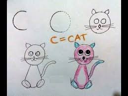 See more ideas about alphabet drawing, alphabet, easy drawings. Learn The Alphabet And How To Draw Animals With Letters Finger Family Song Kis Education Youtube Sevimli Cizimler Cizim Drawing Lessons