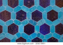 Order a free sample online today or visit one of over 80 tile giant stores across the uk. Hexagonal Colorful Modern Bathroom Toilette Or Kitchen Ceramic Tiles Wall Artistic Blue And White Ornamental Hexagonal Ceramic Tiles Texture Pattern For Domestic Indoor Use Poster Id 329218801