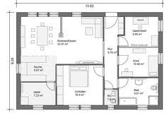 Grundriss Ideen Fur Bungalow 190606 Neuesten Ideen F U00fcr Bungalow Floor Plans Floor Plans House Floor Plans