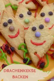 Drachenkekse Rezept Zum Kekse Backen Im Herbst Rezept Kekse Backen Backen Kindergeburtstag Kuchen Einfach
